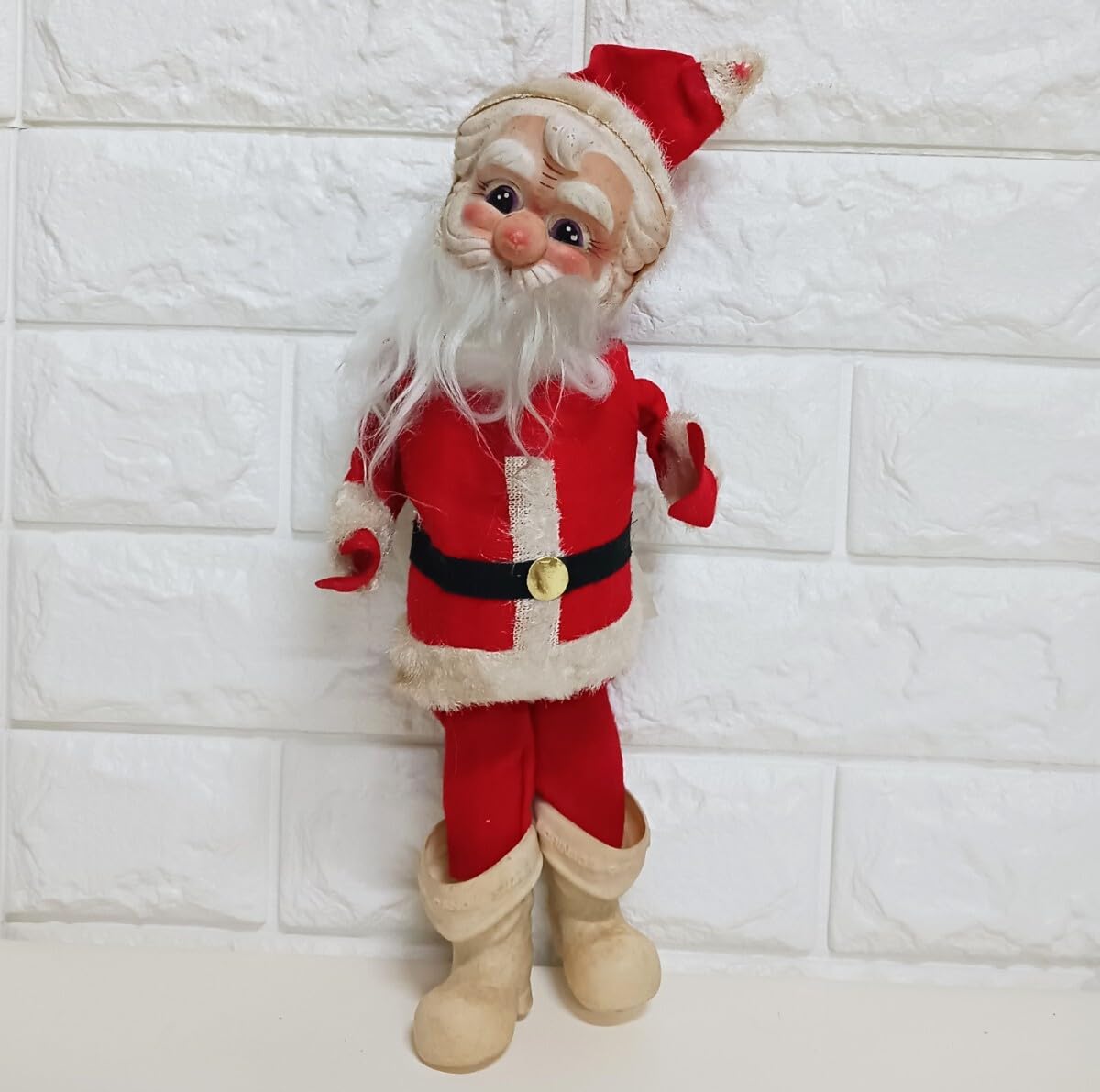 そごうデパート　スペースサンタクロース　ソフビ人形　昭和レトロ　当時物 昭和レトロ サンタクロース ソフビ 手踊り 全薬工業 企業物 非売品